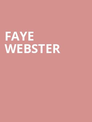 Faye Webster, Florida Theatre, Jacksonville