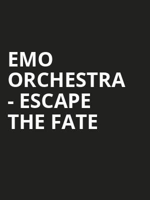 Emo Orchestra Escape the Fate, Florida Theatre, Jacksonville