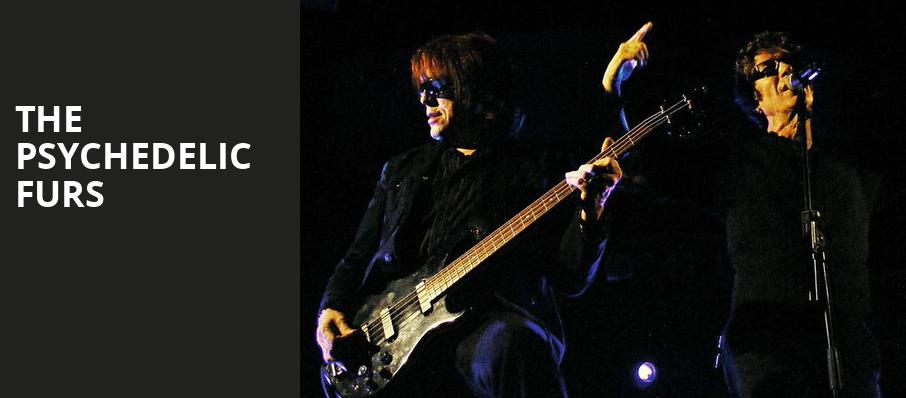 The Psychedelic Furs, Florida Theatre, Jacksonville