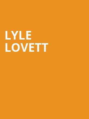 Lyle Lovett, Florida Theatre, Jacksonville