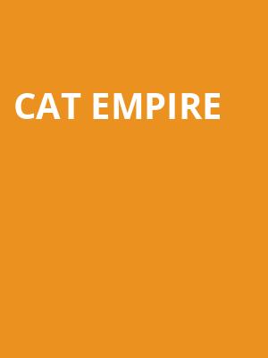 Cat Empire, Ponte Vedra Concert Hall, Jacksonville