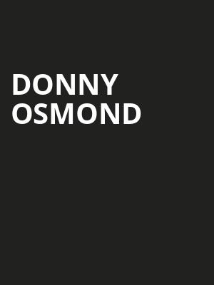 Donny Osmond, Florida Theatre, Jacksonville