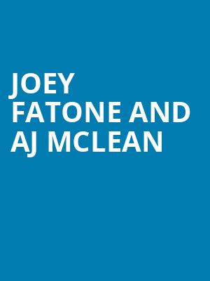 Joey Fatone and AJ McLean, Florida Theatre, Jacksonville
