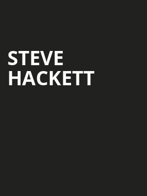 Steve Hackett, Ponte Vedra Concert Hall, Jacksonville