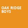 Oak Ridge Boys, Thrasher Horne Center for the Arts, Jacksonville