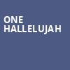One Hallelujah, Moran Theater, Jacksonville