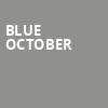 Blue October, Ponte Vedra Concert Hall, Jacksonville